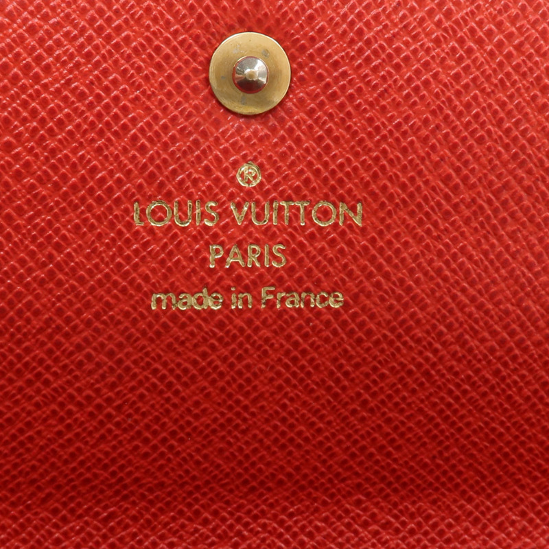 LOUIS VUITTON Monogram Groom Portefeuille Sarah金扣長錢包-13