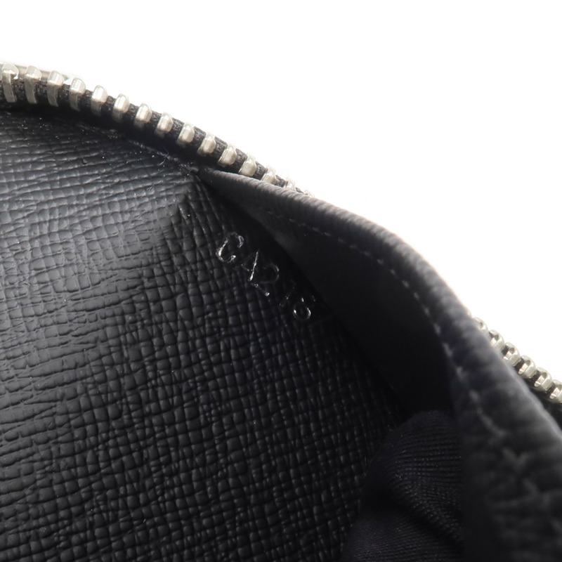 LOUIS VUITTON Damier Graphite Zipper Organizer銀扣長錢包-14
