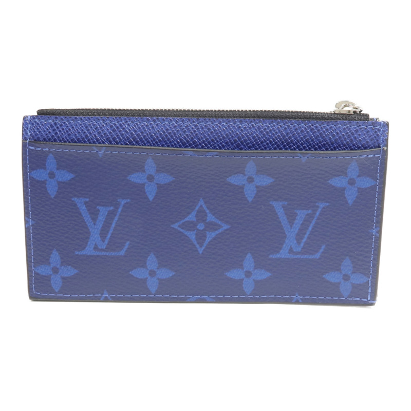 LOUIS VUITTON Taigarama Coin Card Holder銀扣零錢包-1