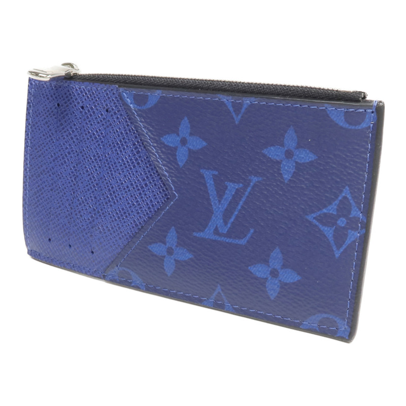 LOUIS VUITTON Taigarama Coin Card Holder銀扣零錢包-2