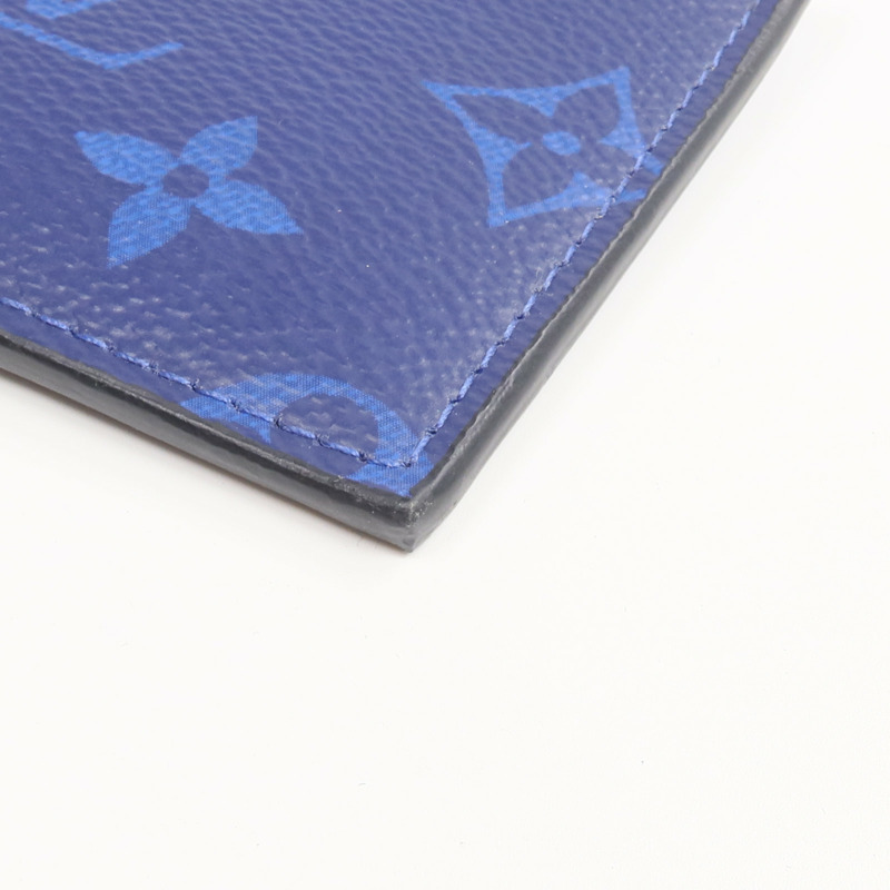 LOUIS VUITTON Taigarama Coin Card Holder銀扣零錢包-6