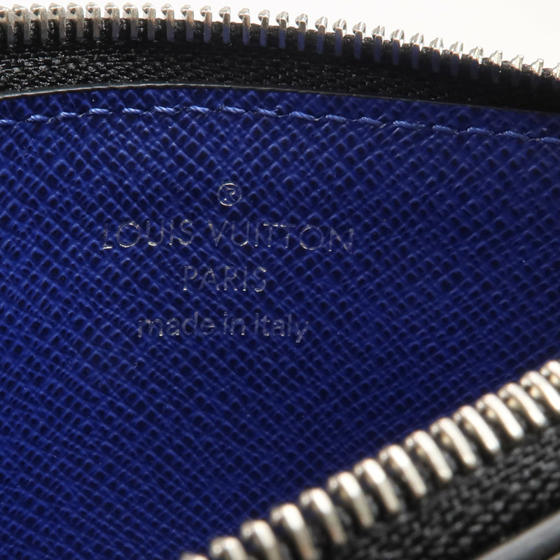 LOUIS VUITTON Taigarama Coin Card Holder銀扣零錢包-12