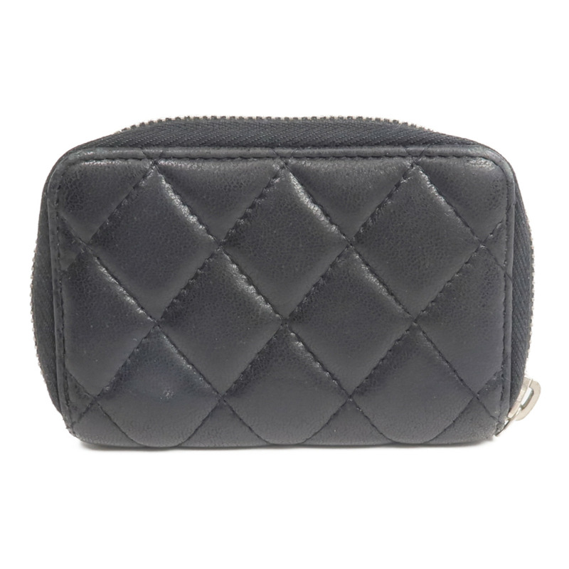 CHANEL 羊皮皮革Coin Purse零錢包-1