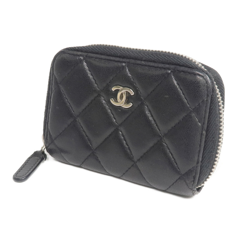 CHANEL 羊皮皮革Coin Purse零錢包-2
