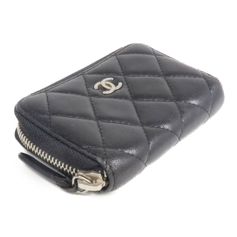 CHANEL 羊皮皮革Coin Purse零錢包-3