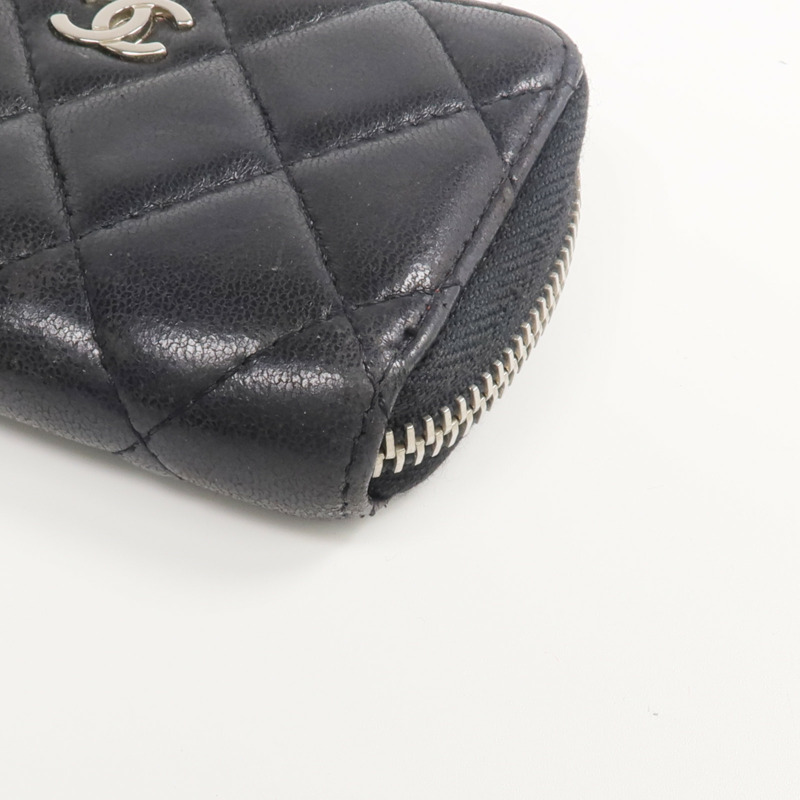 CHANEL 羊皮皮革Coin Purse零錢包-6