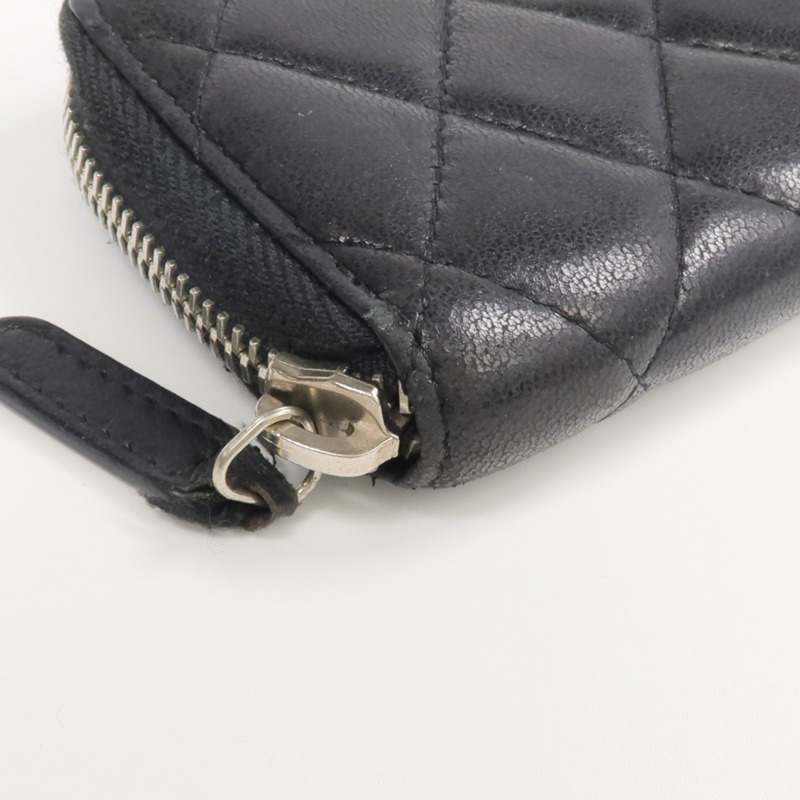 CHANEL 羊皮皮革Coin Purse零錢包-7