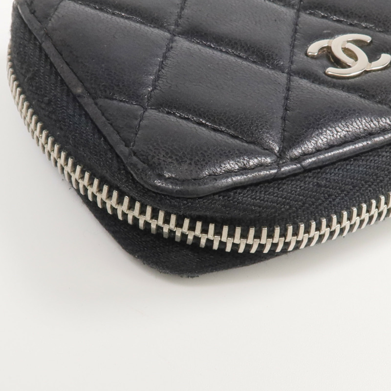 CHANEL 羊皮皮革Coin Purse零錢包-8