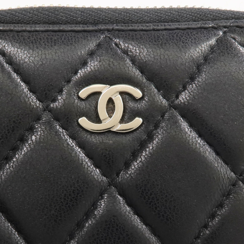 CHANEL 羊皮皮革Coin Purse零錢包-11