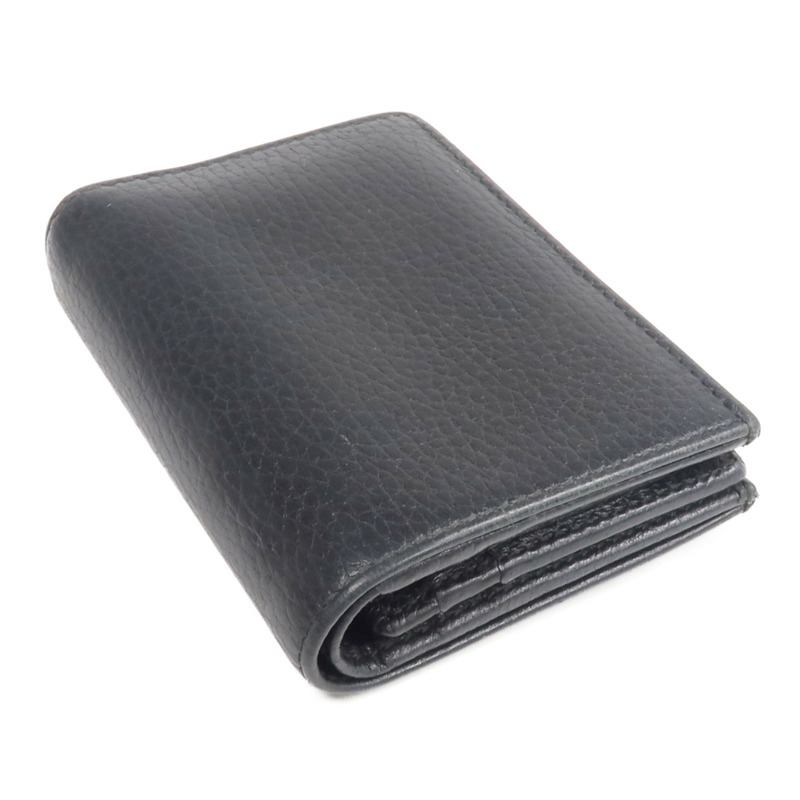 GUCCI 牛皮皮革GG Marmont Wallet金扣錢包-4