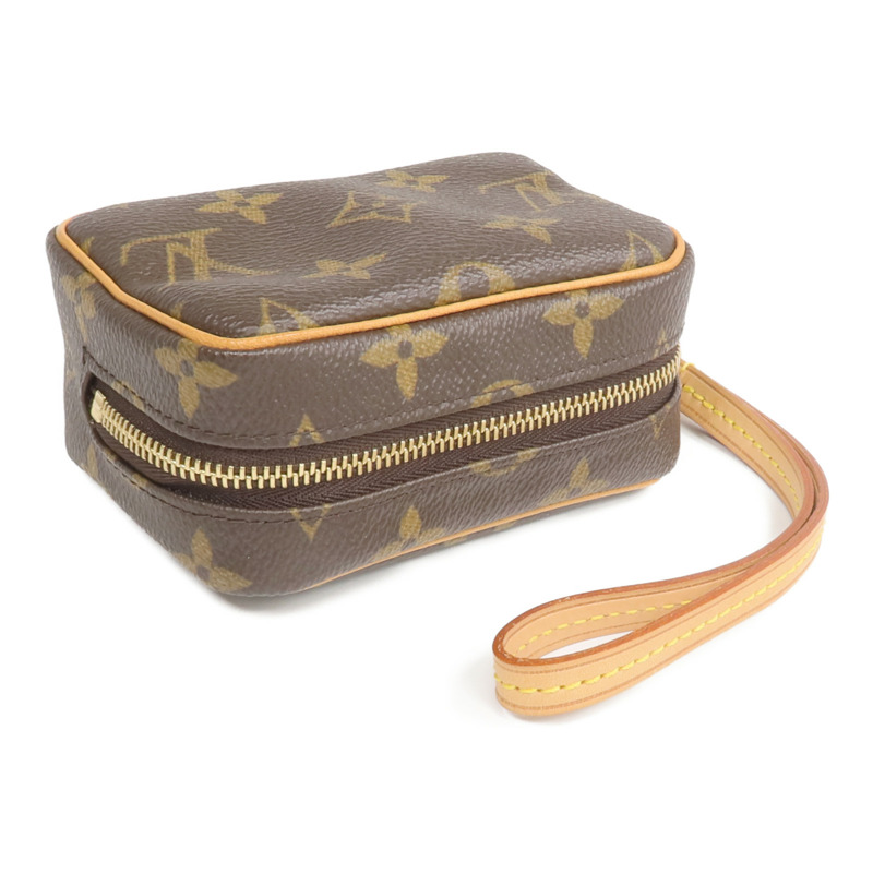LOUIS VUITTON Monogram Trousse Wapity Pouch金扣手拿包-4