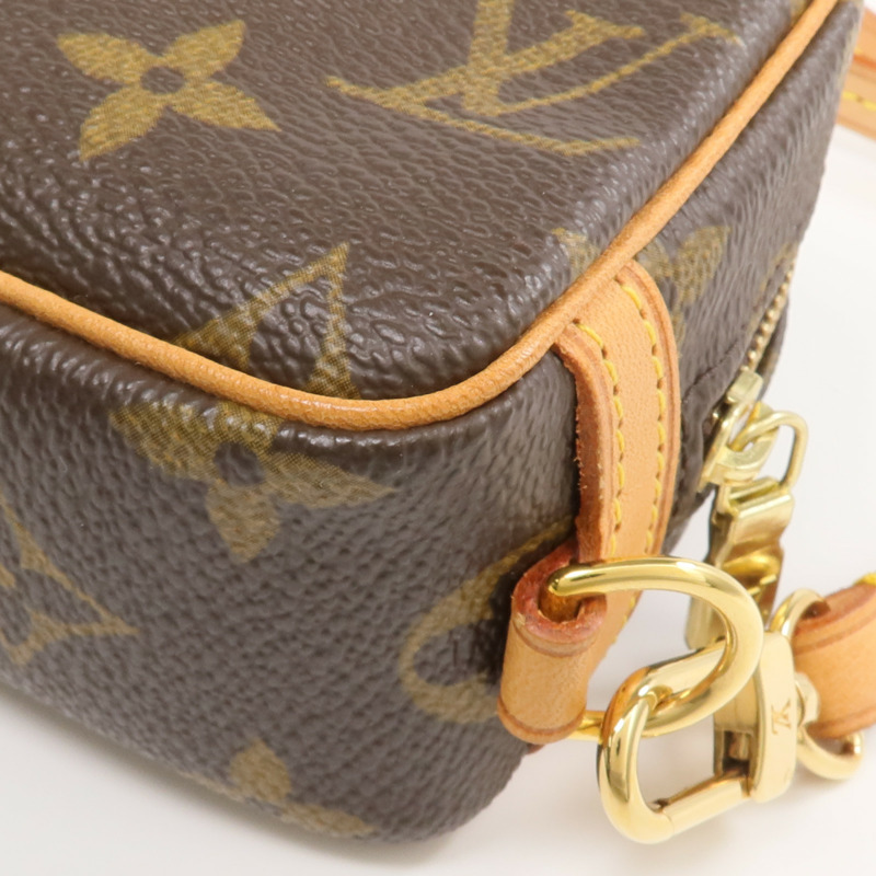 LOUIS VUITTON Monogram Trousse Wapity Pouch金扣手拿包-7