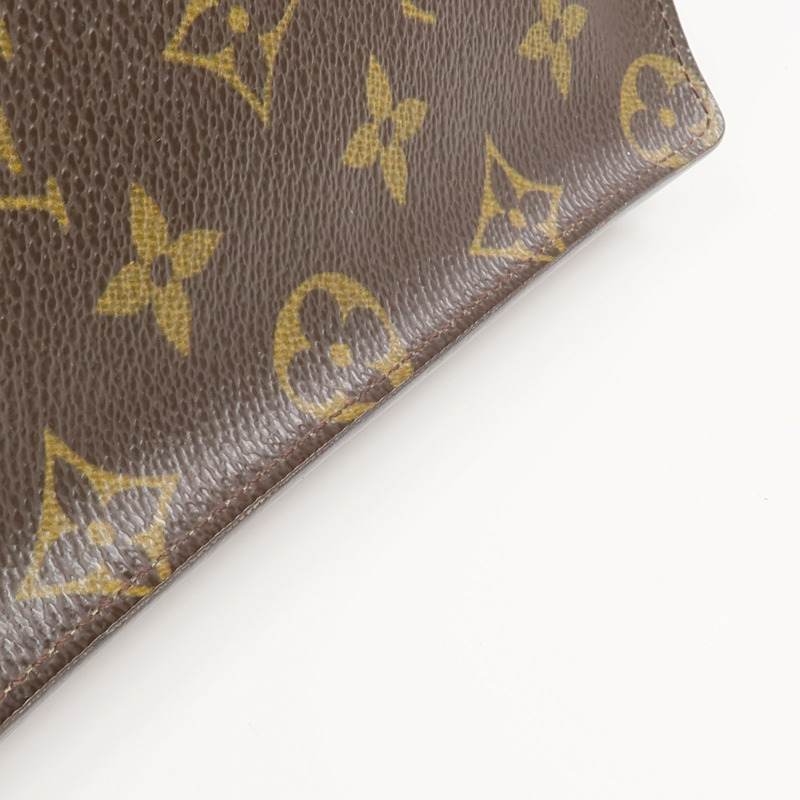 LOUIS VUITTON Monogram Brazza Wallet金扣長錢包-16