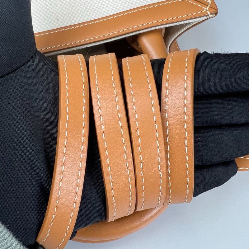 CELINE  焦糖帆布托特包MINI-8