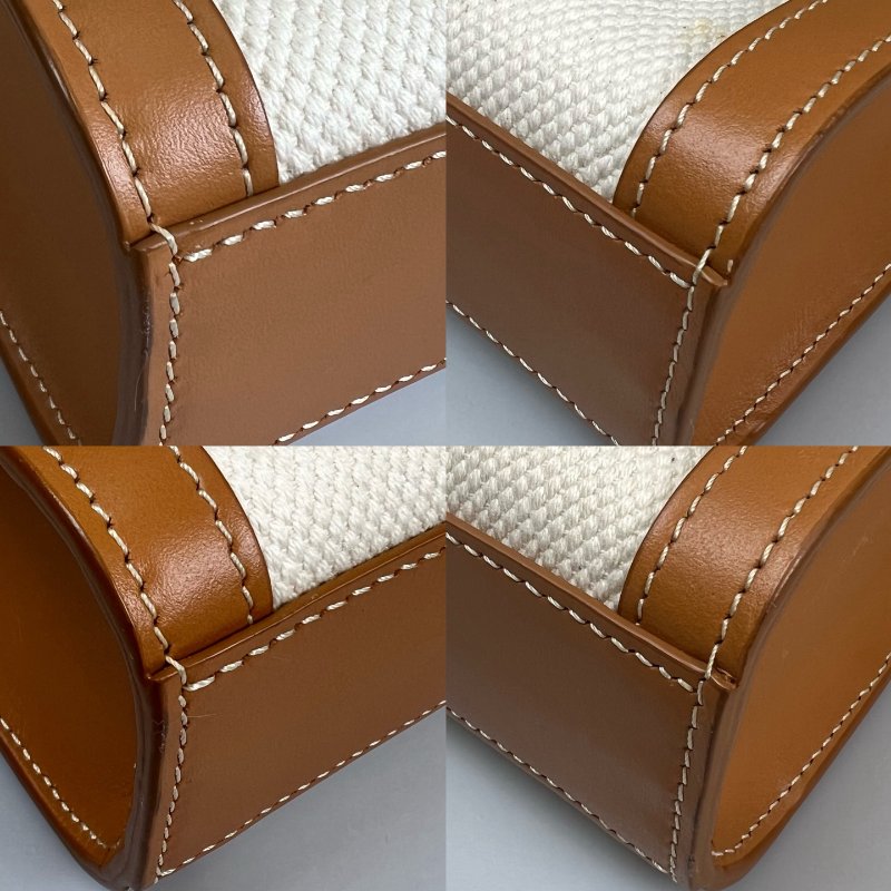 CELINE  焦糖帆布托特包MINI-9