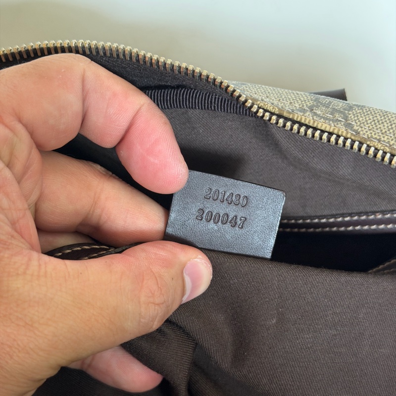 Gucci 經典雙G防水PVC公事包-10