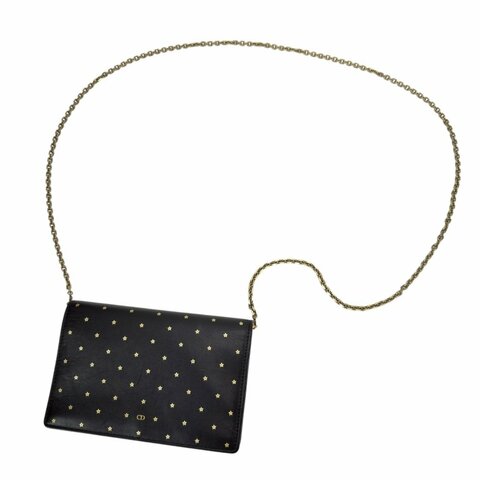 DIOR 幸運五角星 鏈條銀包 斜揹袋