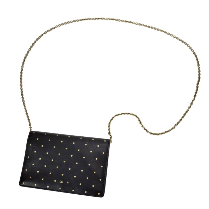 DIOR 幸運五角星 鏈條銀包 斜揹袋-0