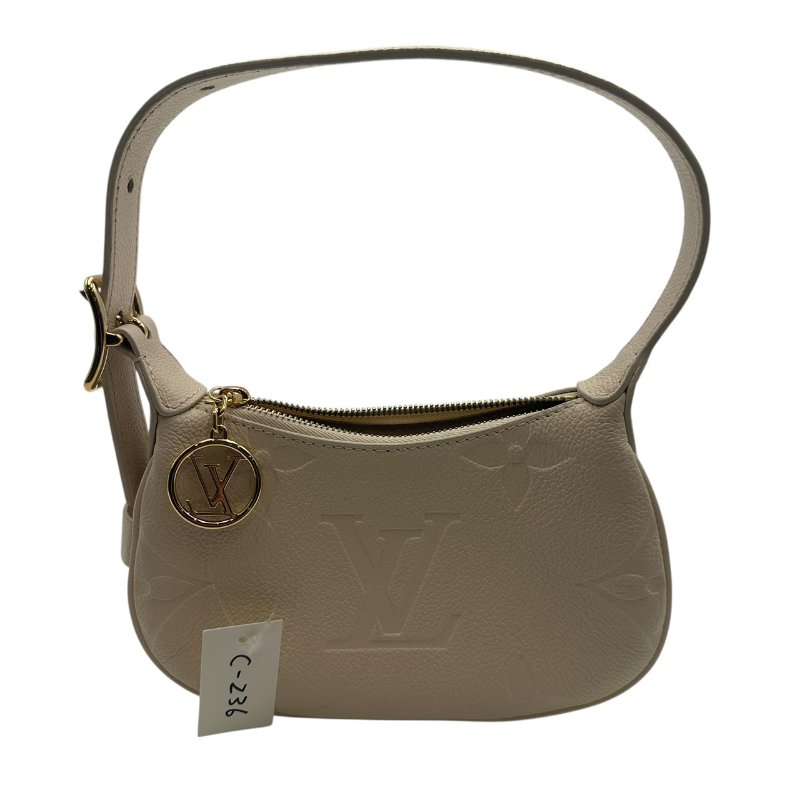 【美收精品】LOUIS VUITTON 白色肩背包 C-236【隔月月中將轉賣至日本 上架期限30天】-0