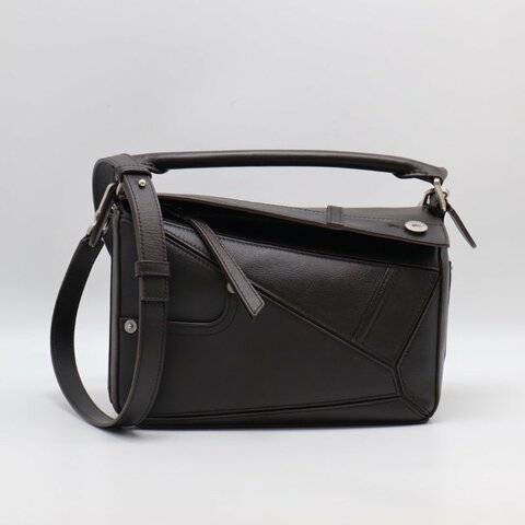 LOEWE Panta pazzle - 小號深咖啡