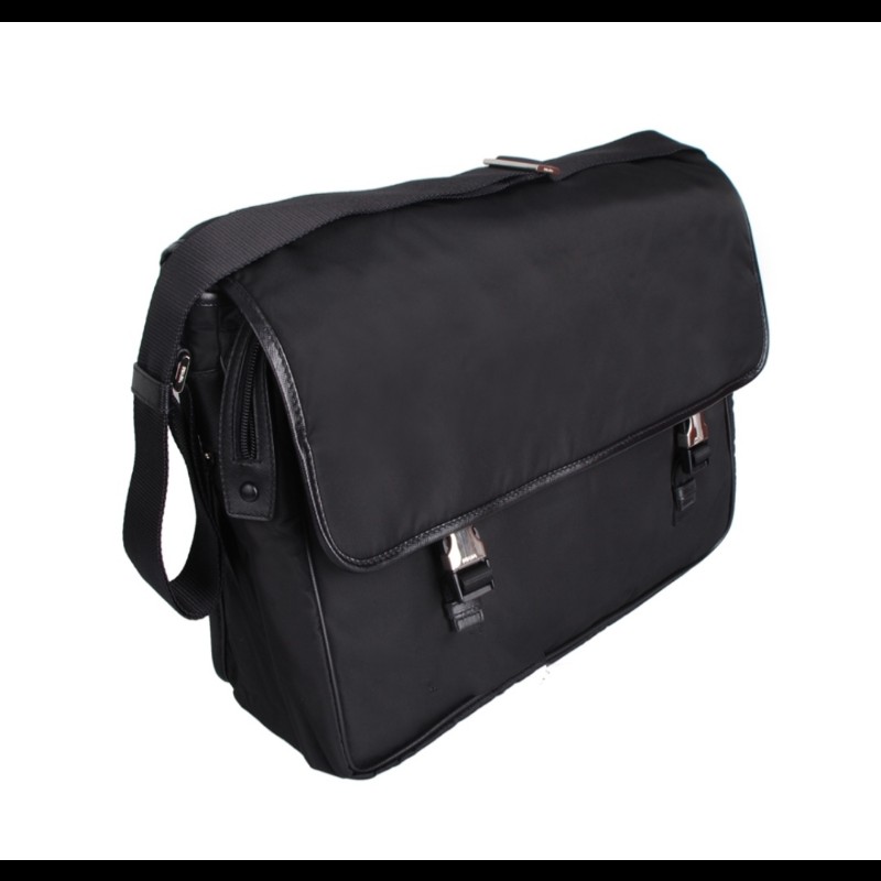 Prada 經典尼龍雙釦式郵差包-2