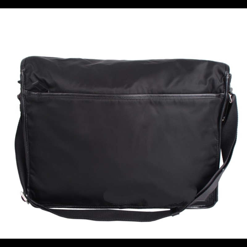 Prada 經典尼龍雙釦式郵差包-3