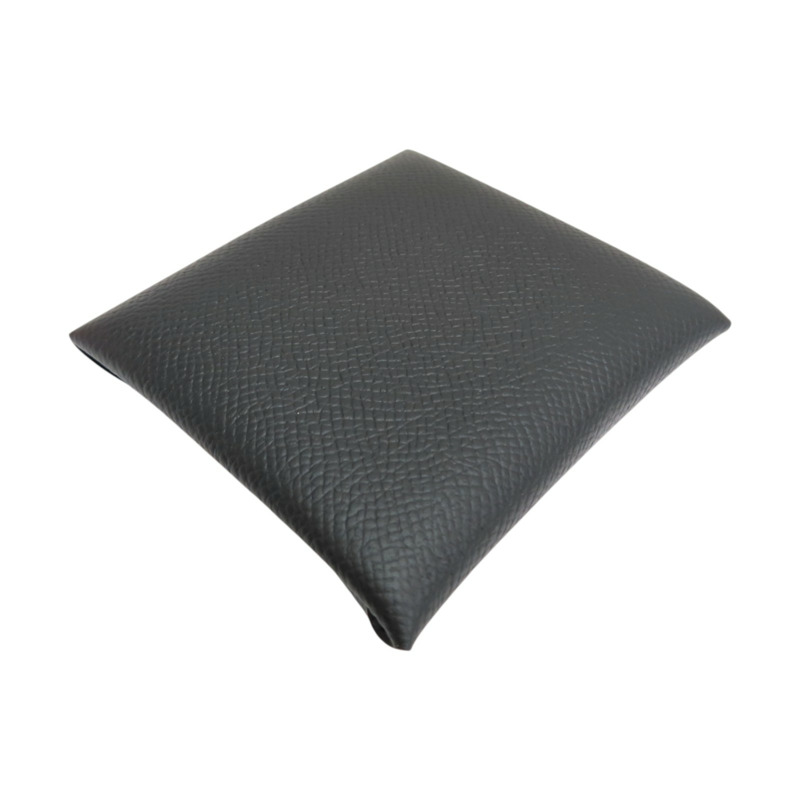 黑色 Epsom牛皮 Bastia 扣式 零錢包 B刻【HERMES 愛馬仕】 041054CK89-3