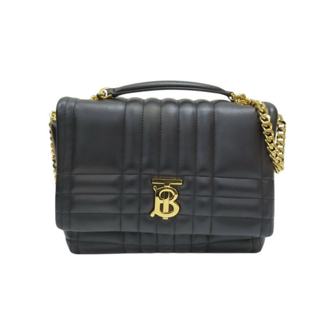 黑色羊皮 Lola 兩用包【BURBERRY 巴寶莉】 8049050
