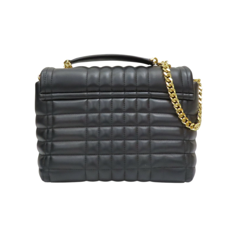 黑色羊皮 Lola 兩用包【BURBERRY 巴寶莉】 8049050-1