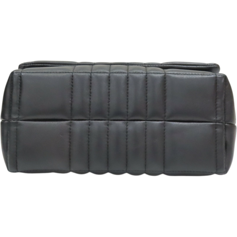 黑色羊皮 Lola 兩用包【BURBERRY 巴寶莉】 8049050-3