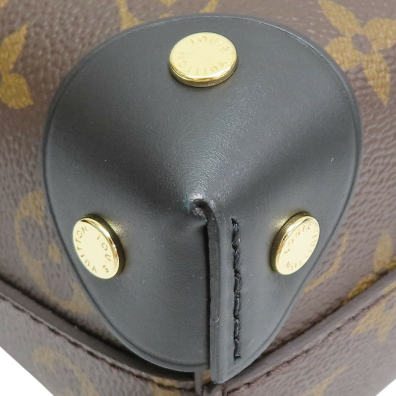 棕色 原花帆布 PETITE MALLE SOUPL 兩用包【LOUIS VUITTON LV 路易威登】 M45571-10