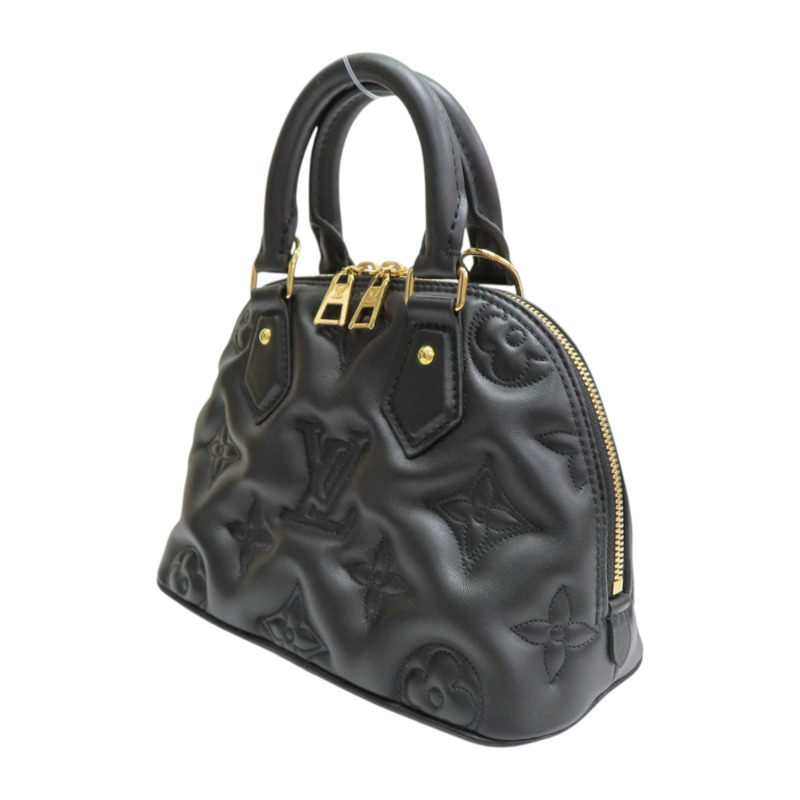 黑色 牛皮 Alma BB 兩用包【LOUIS VUITTON LV 路易威登】 M59793-2