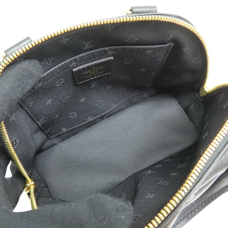 黑色 牛皮 Alma BB 兩用包【LOUIS VUITTON LV 路易威登】 M59793-4