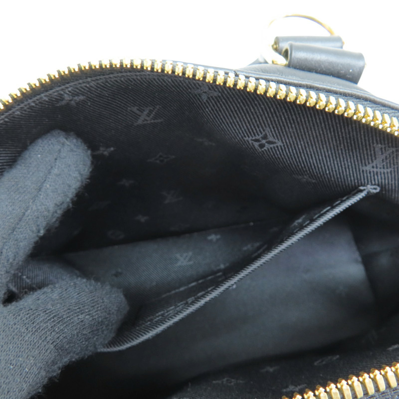 黑色 牛皮 Alma BB 兩用包【LOUIS VUITTON LV 路易威登】 M59793-5