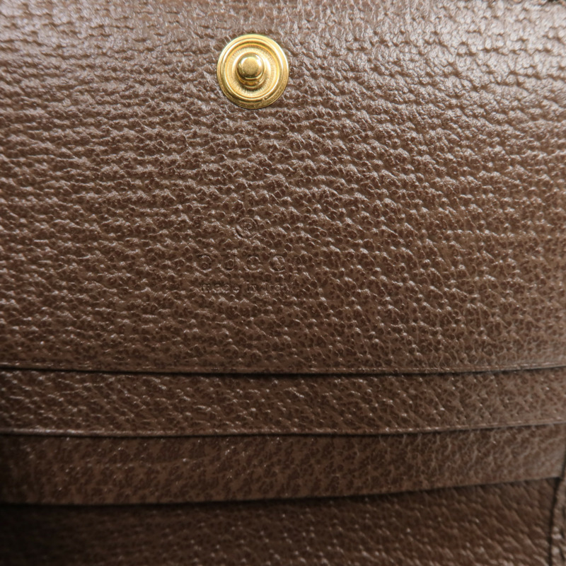GUCCI 塗層帆布Ophidia GG Wallet金扣錢包-8