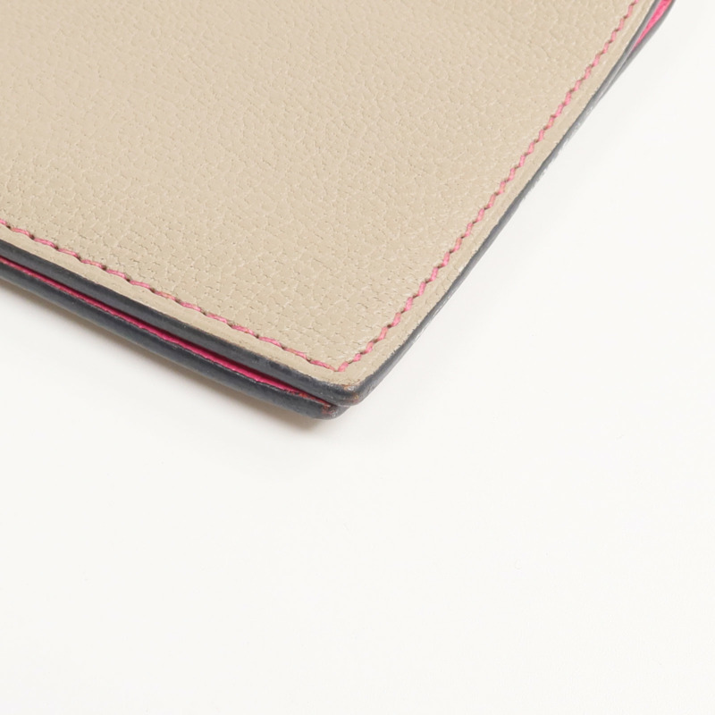 HERMES Chevre皮革Agenda Cover銀扣記事本封套Gris Asphalt-7