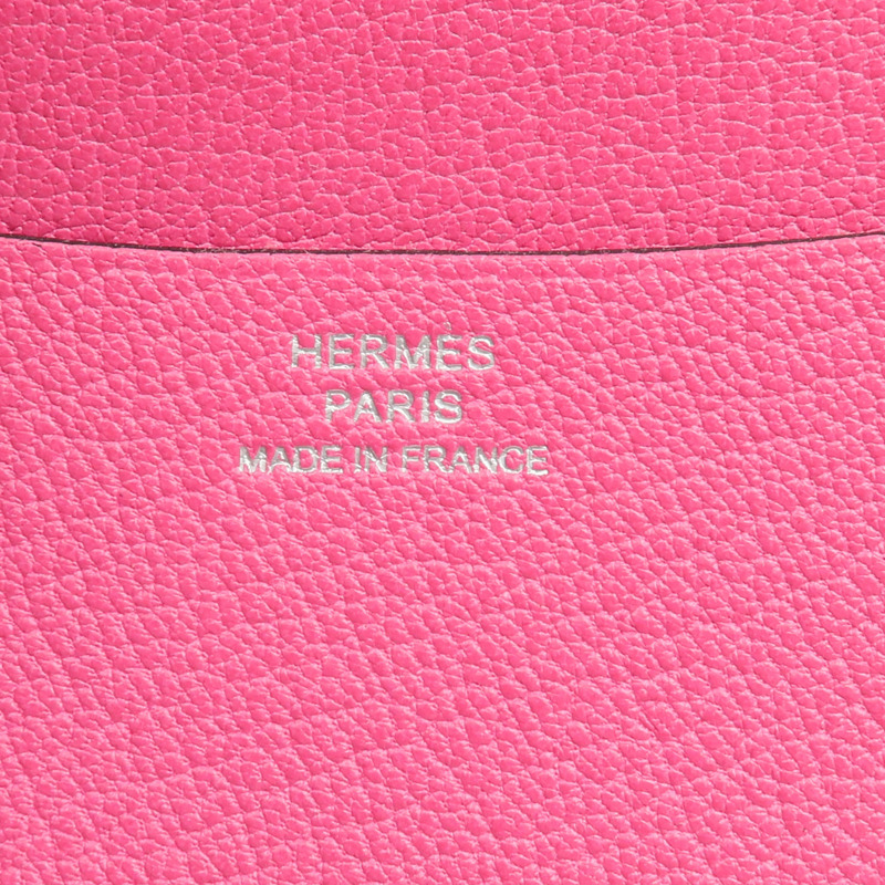 HERMES Chevre皮革Agenda Cover銀扣記事本封套Gris Asphalt-11