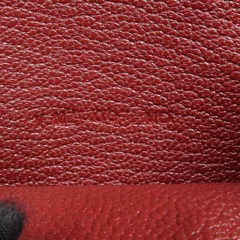 HERMES Chevre皮革Kelly Pocket Compact Wallet銀扣錢包Rouge H-14