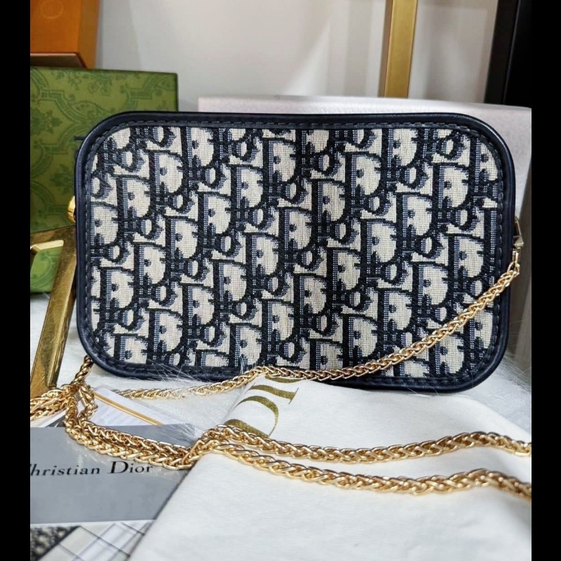 Dior經典老花相機包 手拿包-2