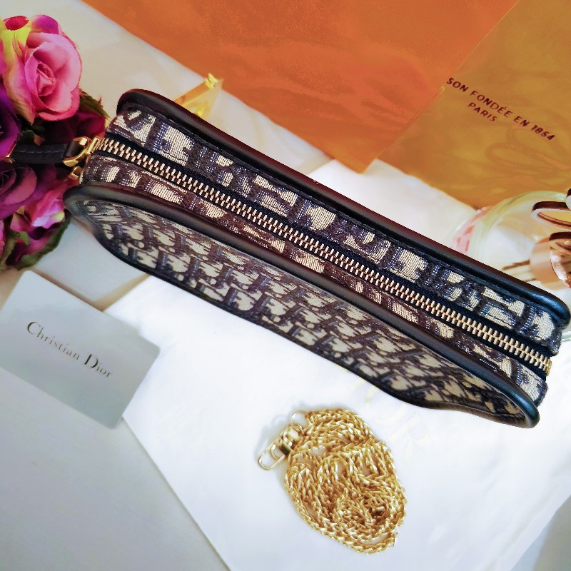 Dior經典老花相機包 手拿包-20