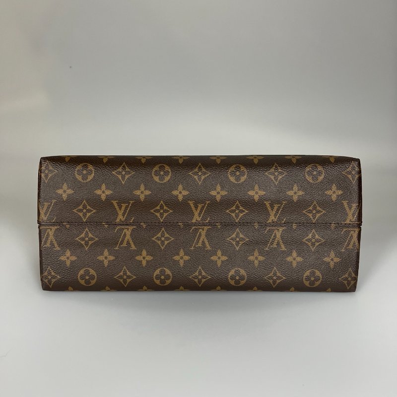 LV M41779 老花紅內裡Alma手提包-4