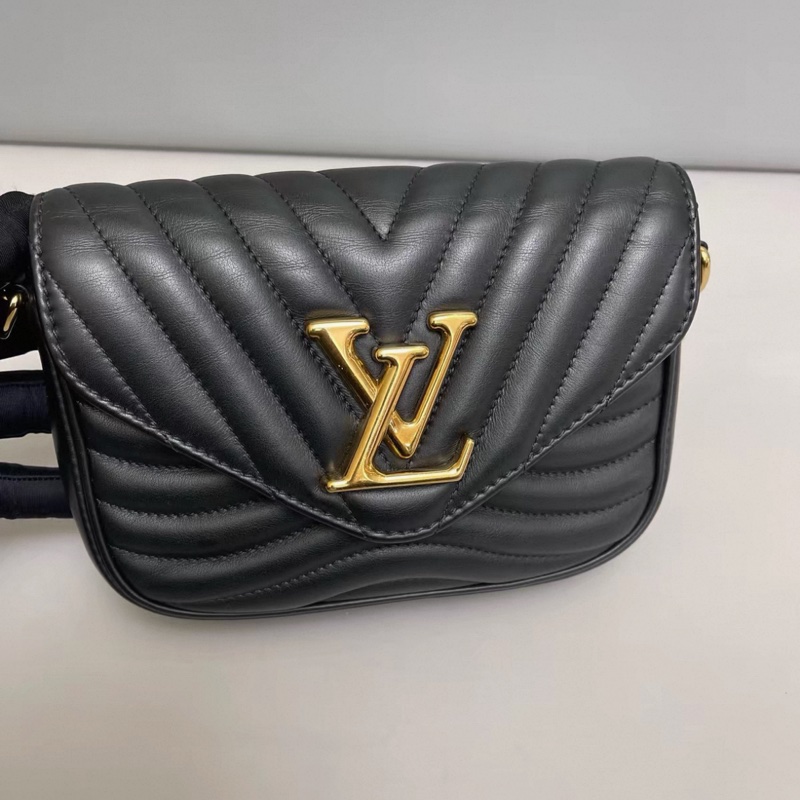 LV路易威登New Wave黑色全皮三合一 芯片-5