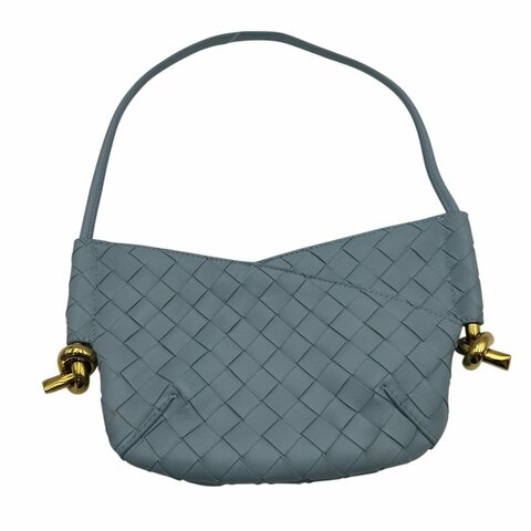 【美收精品】BOTTEGA VENETA 青藍色手提包 C-237【隔月月中將轉賣至日本 上架期限30天】