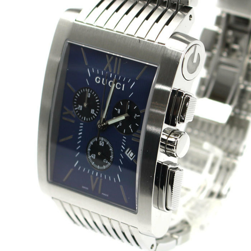 GUCCI G-Metro 計時腕錶，電池驅動，YA086318 8600M，男士-1