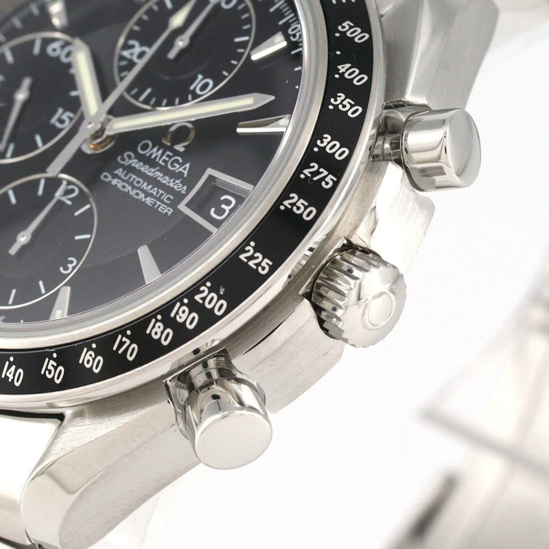 歐米茄超霸系列日期顯示3210.50不鏽鋼自動腕錶-3