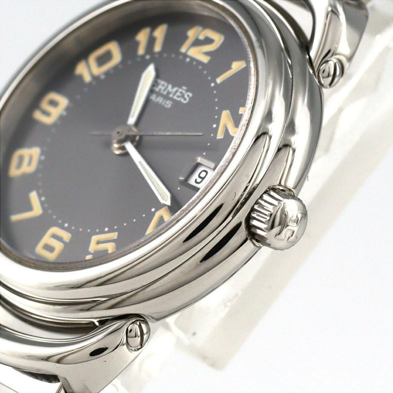 愛馬仕 Pullman PU2.210 不銹鋼石英錶-3