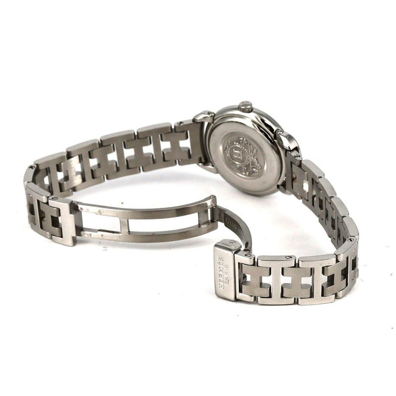 愛馬仕 Pullman PU2.210 不銹鋼石英錶-6