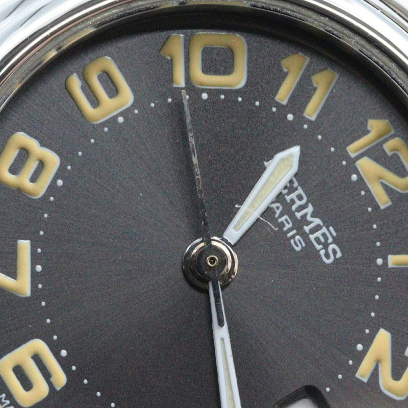 愛馬仕 Pullman PU2.210 不銹鋼石英錶-7