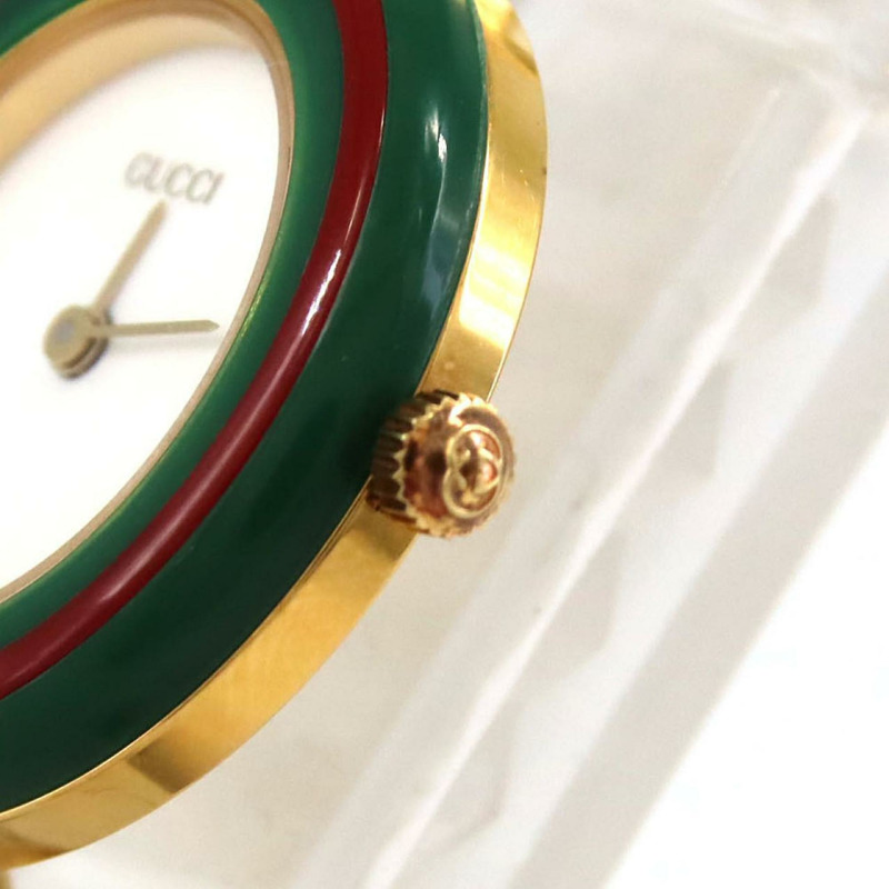 Gucci Change Ring GP 中型 11 12.2 石英錶-2