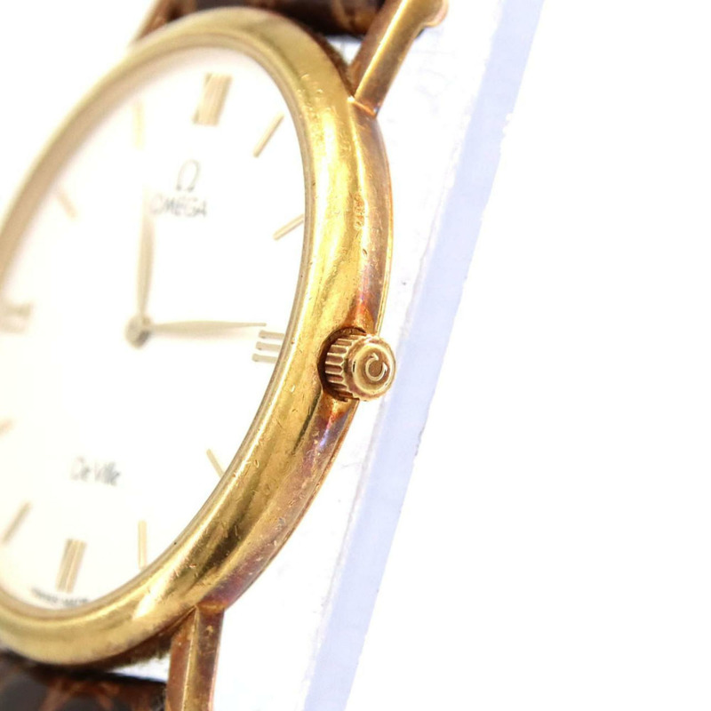 歐米茄碟飛系列黃金機芯1478型195.2378石英錶-2